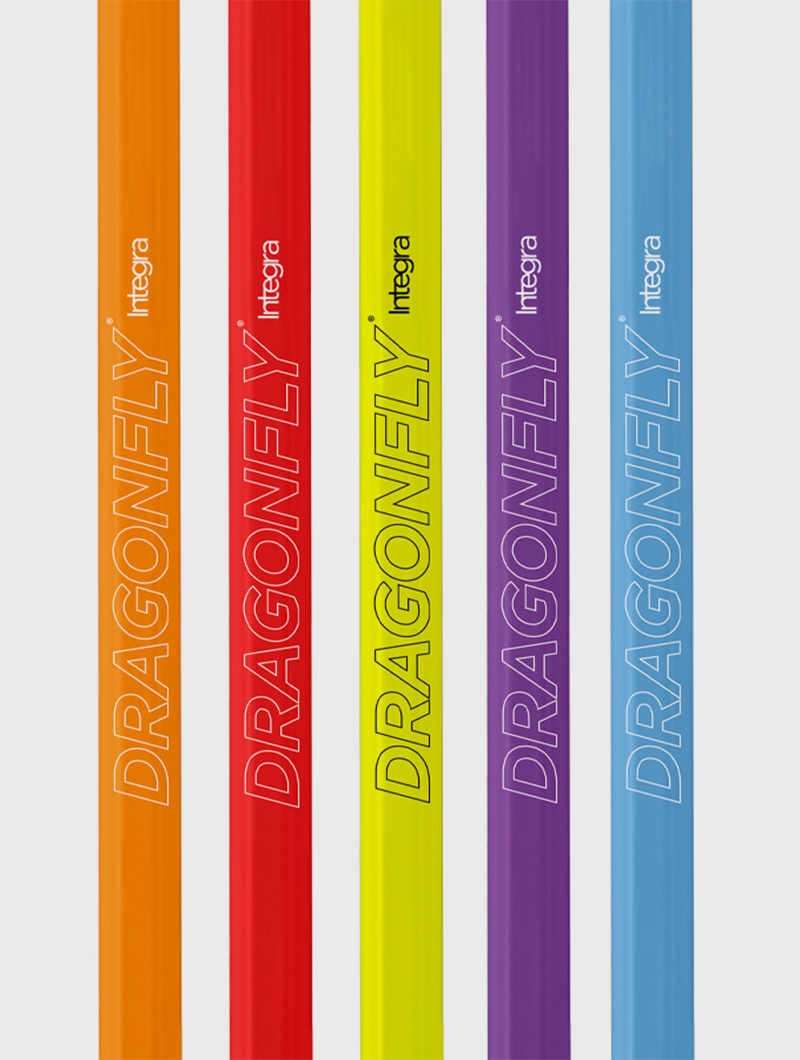 EPOCH 2019 Dragonfly Integra C60 TECHNO COLOR (RED, BLUE, YELLOW, ORANGE), 60" Mid-Flex iQ8, Concave shaft shape, (DEFENSE POLE)-Made in USA - FREE SHIPPING