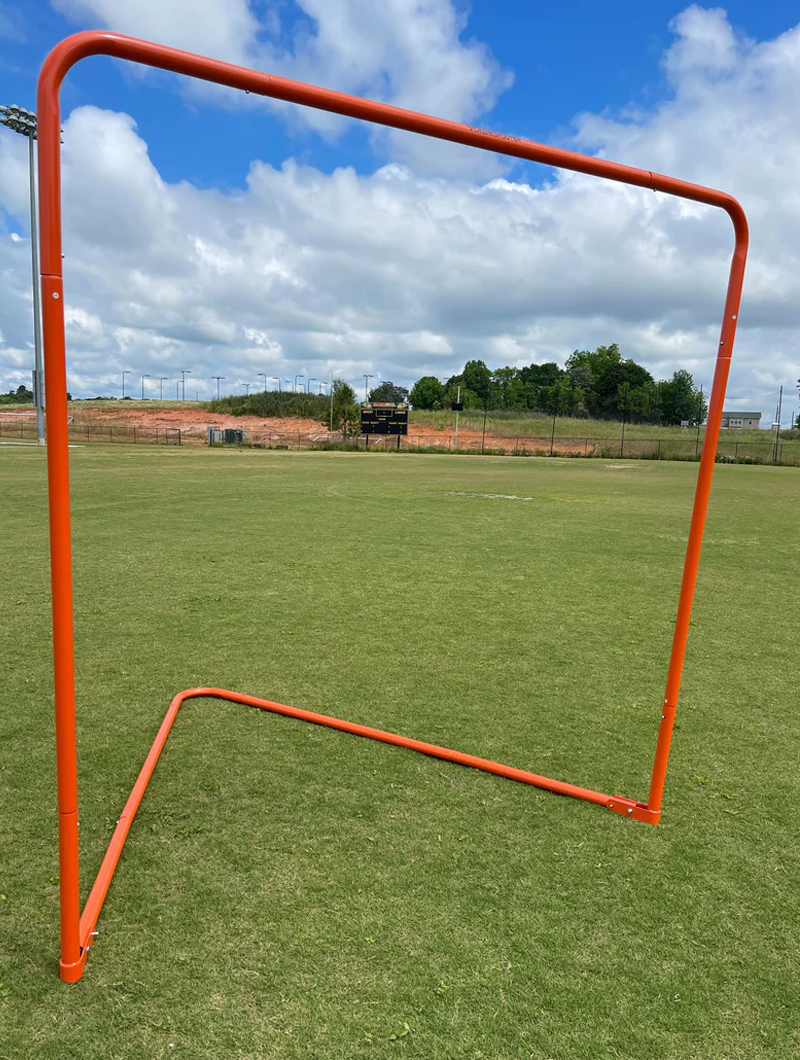 Folding Lacrosse Goal - Frame Only - 30 lbs, 6'x6'x7' by Crankshooter® - Free Shipping