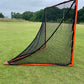 High School Practice Lacrosse Goal, 6'x6'x7', Lacing Rails, 59 lbs. Includes 6mm or 7mm White or Black Net, #1 Selling Goal, By Crankshooter® - Free Shipping