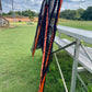 Folding Lacrosse Goal - 30 lbs, 6'x6'x7' by Crankshooter® INCLUDED with 4mm, 5mm or 6mm BLACK - FREE Shipping