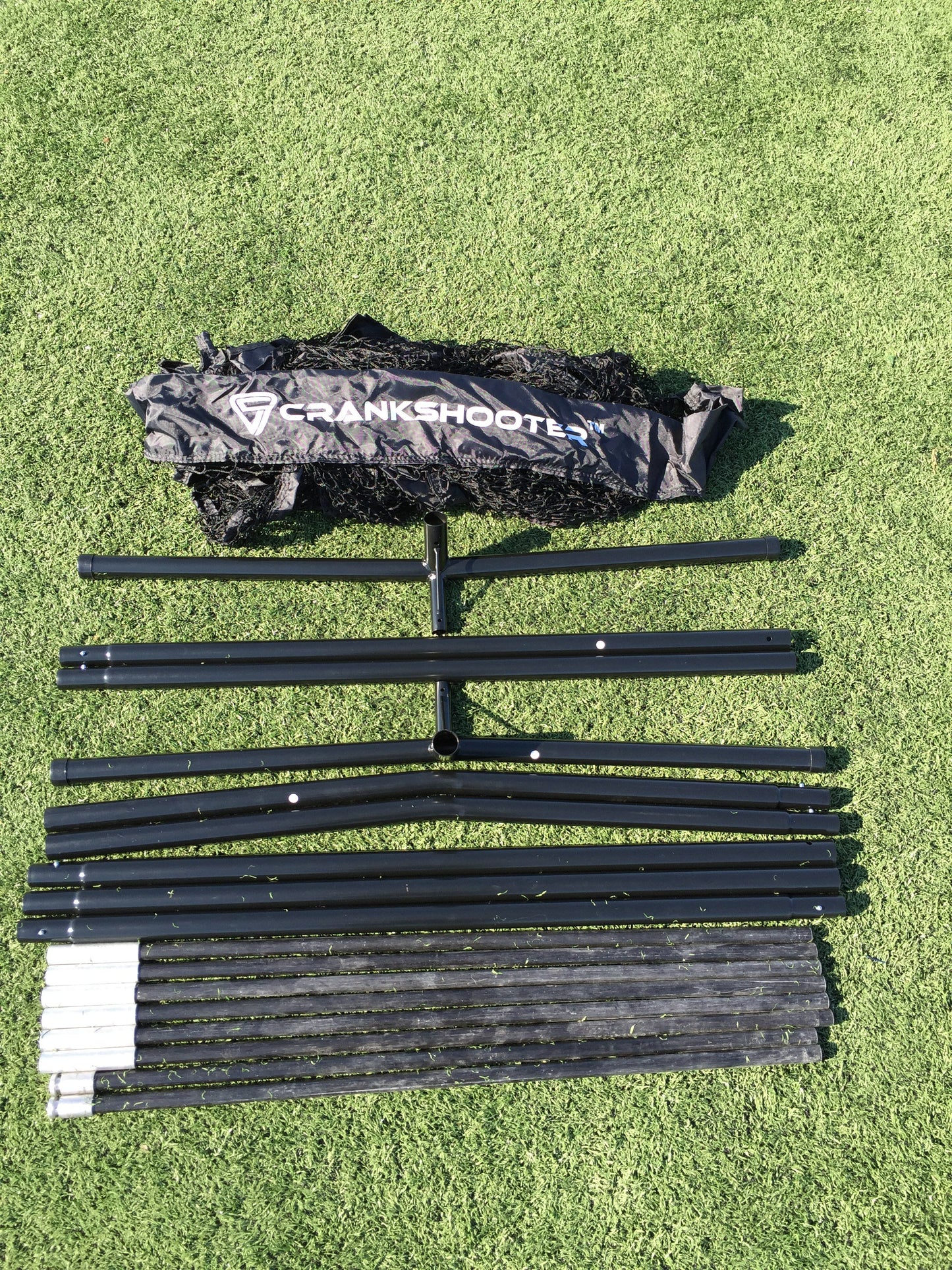 Pop-Up Backstop 21' x 11', Set up/Take Down in 3 minutes, By Crankshooter®, 100% Guaranteed Performance, FREE SHIPPING
