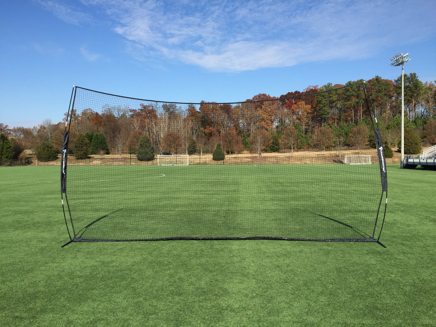 Pop Up Backstop 21' x 11'-6" Replacement net by CrankShooter®- NEW Version 2.0-3mm Knotted Nylon PE Net-FREE SHIPPING