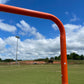 Folding Lacrosse Goal - 30 lbs, 6'x6'x7' by Crankshooter® INCLUDED with 5mm white net - FREE Shipping