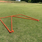 Folding Lacrosse Goal - Frame Only - 30 lbs, 6'x6'x7' by Crankshooter® - Free Shipping