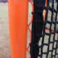 College/High School Game Lacrosse Goal, 6'x6'x7', Flat Base With Lacing Rails, 118 lbs. Includes 6mm or 7mm White Net, By Crankshooter® - Free Shipping