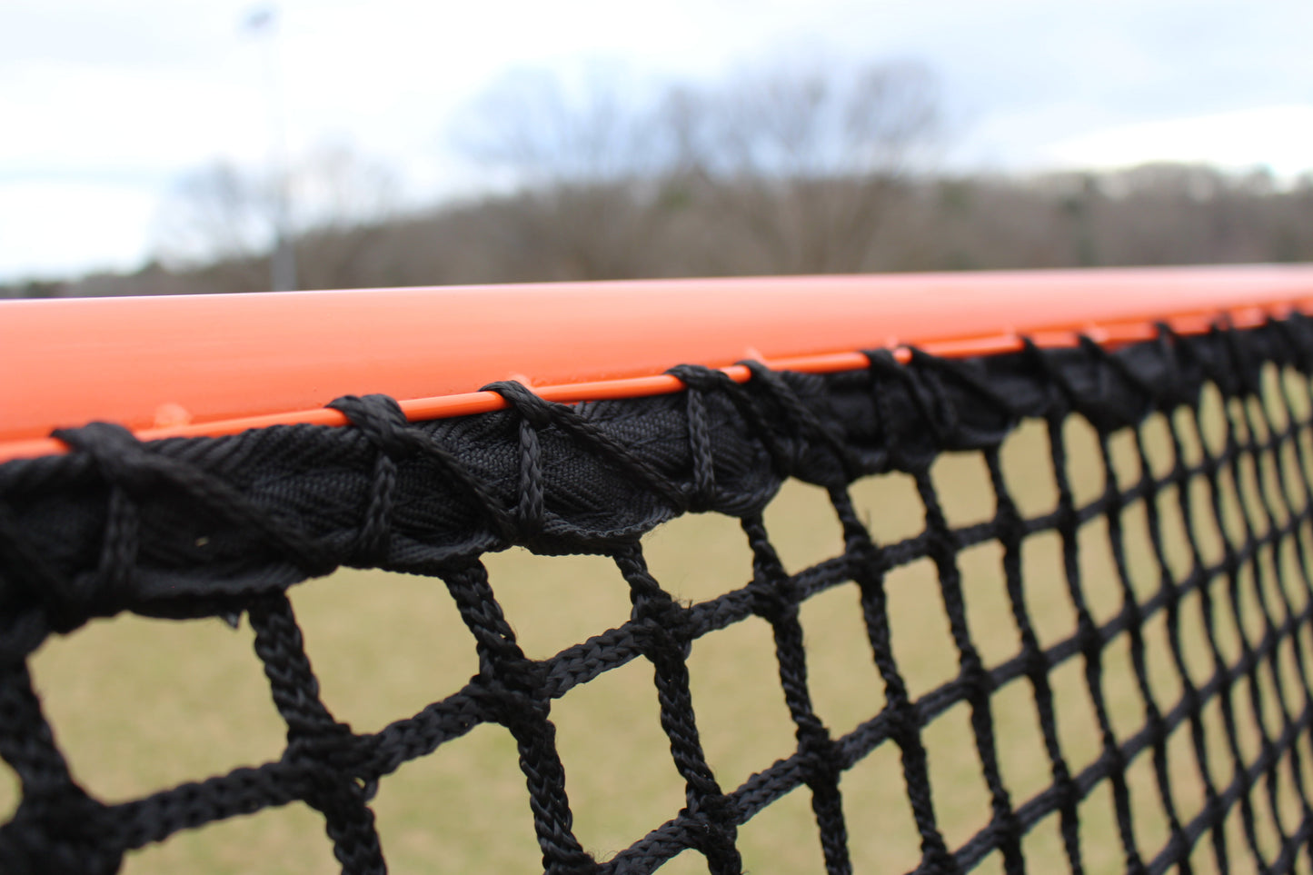 7mm College - High School "Beast Mode" PROFESSIONAL Lacrosse 6x6x7 Replacement Net, Includes 120' Lacing Cord & Bungees by Crankshooter® - FREE SHIPPING