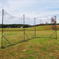 NEW! - Backstop CURV 10' x 30' Adjustable Angle System w/3mm knotted poly net by CrankShooter®   FREE SHIPPING