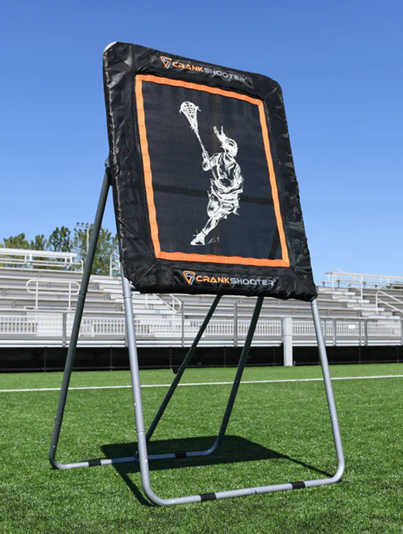 Lacrosse Wall, Rebounder by Crankshooter®, Female Image by Art of Lax