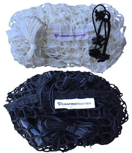 (4'x4'x4') 5mm White or Black Box Lacrosse Net by Crankshooter® - Free Shipping