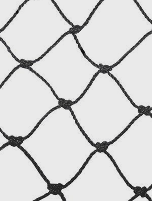 Pop Up Backstop 21' x 11'-6" Replacement net by CrankShooter®- NEW Version 2.0- 3mm Knotted Nylon PE Net - FREE SHIPPING