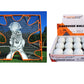 LAX PRO Bundle Kit Includes (Tournament 6x6x7 Goal + 5mm Net + Shot Trainer + 1 Dozen White Game Balls)