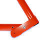 Folding Lacrosse Goal Frame Only, 6x6x7, 30 bs. By Crankshooter® - Free Shipping