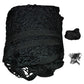 (4'6"ft x 4' x 5ft) 6mm Black OR White Box Lacrosse Net by CrankShooter® - FREE Shipping