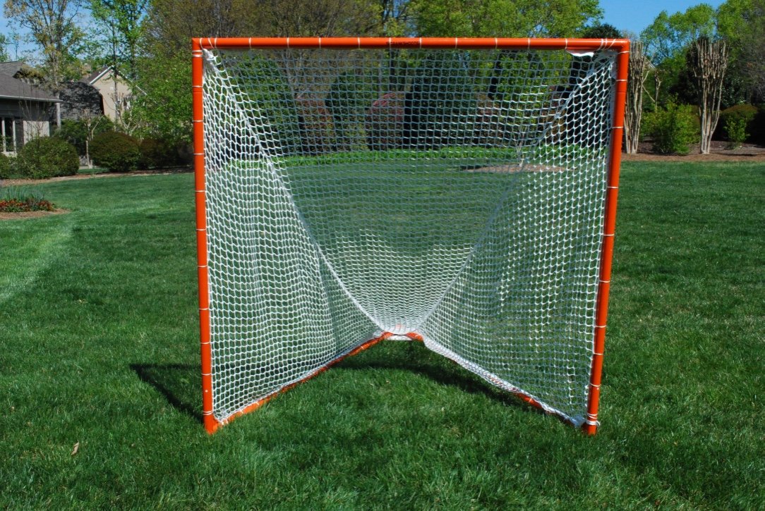 PAIR (2x) OF TOURNAMENT GOALS - WITH PAIR 5MM WHITE NETS - 35 LBS EACH - FREE SHIPPING