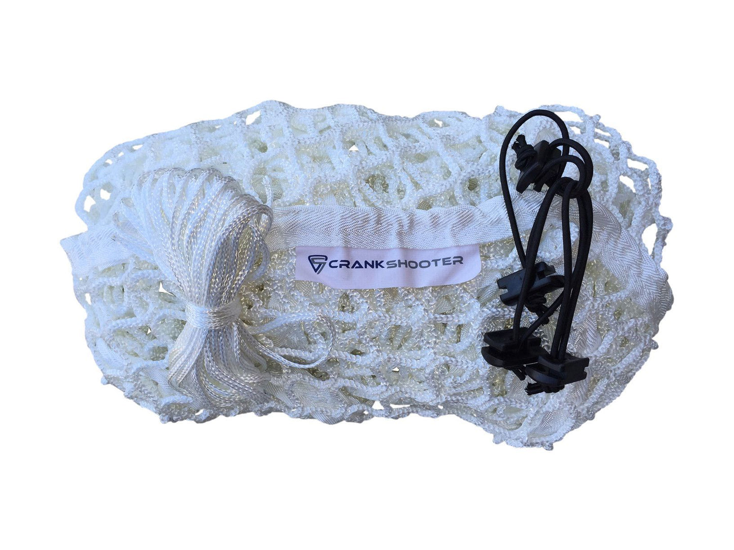 (4'6"ft x 4' x 5ft) 6mm Black OR White Box Lacrosse Net by CrankShooter® - FREE Shipping